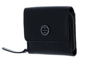 ESPRIT Leder Geldbörse Umhängetasche Jil Party Wallet Black schwarz