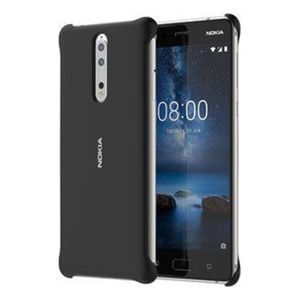 Nokia Soft Touch Case CC-801 fr Nokia 8 Black CC-801