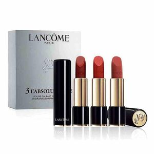 Lancome 3 L'absolu Rouge Lipstick 202 + Lipstick 262 + Lipstick 331