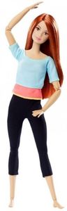 Barbie Teenager-Puppe Made to Move 29 cm blau
