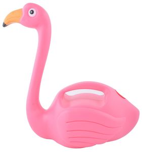 Konewka Flamingo z różowego plastiku