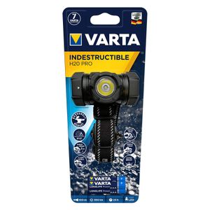 VARTA Kopflampe "Indestructible H20 Pro" inkl. 3 Micro AAA