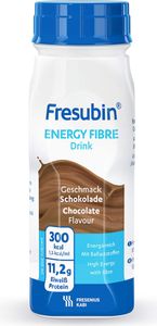 Fresubin Energy Fibre Drink Čokoládový nápoj Láhev 4X200 ml