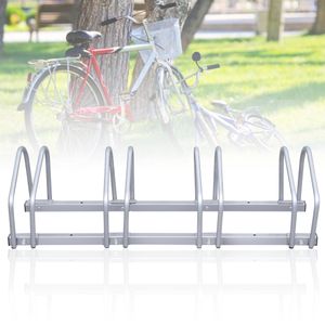 Jopassy Fahrradständer Mehrfach-Ständer für 2/3/4/5/6 Fahrräder Verzinkt Fahrradhalter Boden Wand Montage（4-fach）