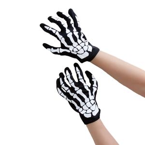 Oblique Unique Skelett Handschuhe Halloween Kostüm Karneval Fasching Uni