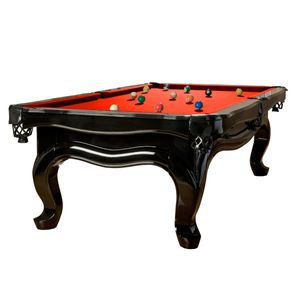 Billiard-Royal Pool- Billardtisch Modell Piano 9 ft. Eurospeed 45 Red