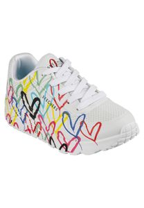 Skechers Street UNO SPREAT THE LOVE Sneakers Mädchen JGoldcrown weiss  , Schuhgröße:39 EU