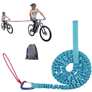 Miixia Abschleppseil Fahrrad KinderTraktionsseil Eltern Kind Zugseil Abschleppseil Blau