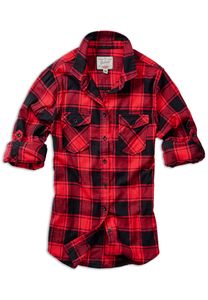 Dětské kašile Brandit Amy Flanell Shirt GIRLS red/black - S