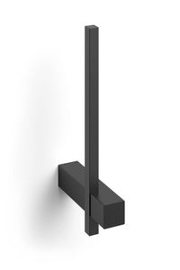 ZACK CARVO Toilettenrollenhalter, Metall, schwarz