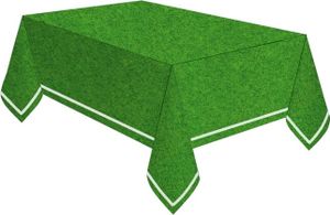 Papier-Tischdecke * Fussball - Kick IT * als Deko für Kindergeburtstag und Soccer Mottoparty | Größe: 120cm x 180cm | Fußball Kinder Geburtstag Party Partydeko