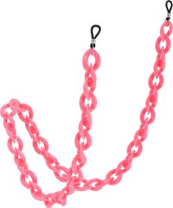 Brillenkette Panzerkette Rot Rosa Pink