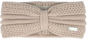 Eisglut Damen Stirnband Kopfband Headband Esmeraldal Merino One Size, Farbe:Beige, Artikel:-17 creme