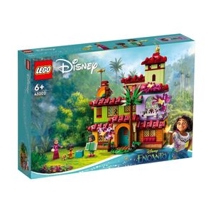 LEGO 43202 Disney Das Haus der Madrigals, Encanto, Spielzeug zum Bauen aus Encanto, Puppenhaus mit 2 Mini-Puppen, 1 Mikro-Puppe und Tieren, Geschenk für Kinder