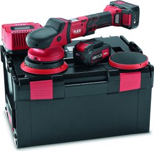 Flex Akku Exzenterpolierer 18 V (Polierer / Poliermaschine) XFE 15 150 18.0-EC
