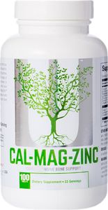 Universal Cal - Mag - Zinc 100 tablet / Vápník, Magnézium (hořčík), Zinek / Unikátní kombinace vápníku, hořčíku, zinku a mědi