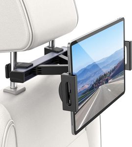 Tablet Halterung Auto, Universal Tablet Halterung Kopfstütze, 360° KFZ-Kopfstützen Halterung für 2022 iPad Pro 9.7, 10.5, 12.9,Smartphone mit 4.712.9 Zoll