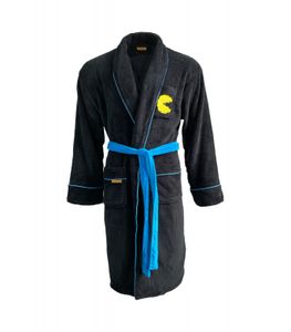 Pacman Ready Player Black Unisex Erwachsene Robe - Eine Größe