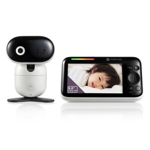 Motorola Babyphone mit Kamera PIP1610 HD Con - Zwei-Wege-Kommunikation - 24-Stunden-Überwachung - 300 m Reichweite - Weiß