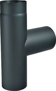 T-kus dymovodu pre krbové kachle 120 mm / 1,5 mm