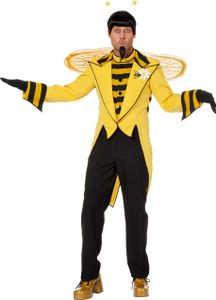 Bienenkostüm Frack Biene Kostüm Bienen Bee Honigbiene Hummel Wespe Herren Tier Gr. M