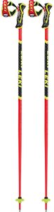 Leki WCR SL 3D Bright Red/Black/Neonyellow 140 cm Ski-Stöcke