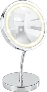 WENKO LED Kosmetik Schmink Spiegel Make UP Stand3fach Vergrößerung BROLO