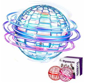 Flying Ball Space Orb,Mini Drone UFO,Boomerang,Spielzeug,Weihnachtsgeschenke,Fliege Spinner-blau