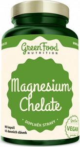 GreenFood Nutrition Magnesium Chelate + Vitamin B6 90 Kapseln