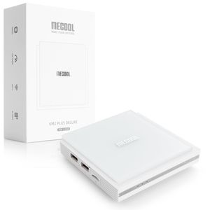 Android TV BOX MECOOL KM2 Plus Deluxe 4K Wi-Fi 6 32 GB RAM Dolby Vision