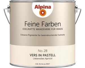 Alpina Feine Farben konservierungsmittelfrei Vers in Pastell 2,5 L