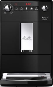 MELITTA Purista F23/0-102 schwarz Kaffeevollautomat (Stahl-Kegel-Mahlwerk, LED Symboldisplay, einstellbare Kaffeestärke, Aroma Extraction System)