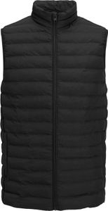 JACK JONES Vesta pánská polyesterová černá GR71333 - Velikost: XL