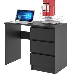 Schreibtisch Bürotisch Computertisch Laptoptisch Büromöbel Arbeitstisch schwarz