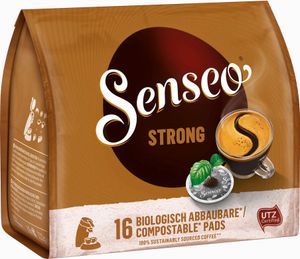 Senseo, Kaffeepads, Kräftig, 16 er, 111 g, UTZ Senseo, Kaffeepads, Kräftig, 16 er, 111 g, UTZ