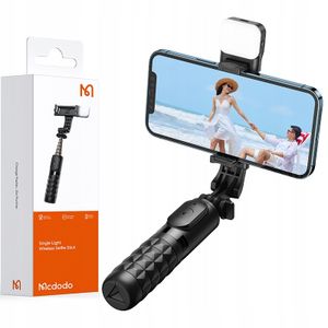 Kijek Selfie Stick Do Telefonu Mcdodo Tripod Statyw  Bluetooth Czarny