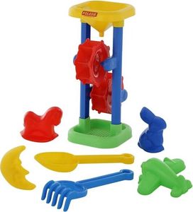 Polesie Sandmühle + Sandgarnitur 6-tlg. (Set Nr.282)