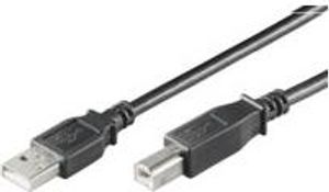 Microconnect USBAB3B 3m USB A USB B Schwarz Kabel USB (USBAB3B)