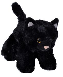 Wild Republic 18089 Hug´ems Mini Schwarze Katze ca 17cm Plüsch