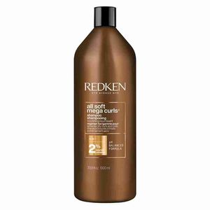 Redken All Soft Mega Curls Shampoo Shampoo für lockiges und krauses Haar 1000 ml