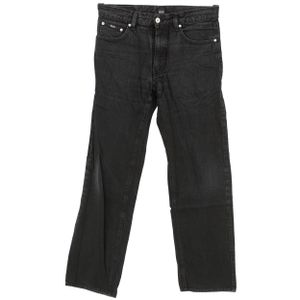 #5246 Hugo Boss,  Herren Jeans Hose, Denim ohne Stretch, black, W 34 L 32