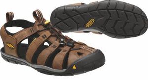KEEN Clearwater CNX Leather Schuhe Herren braun 44,5