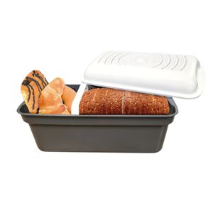 Starlyf Bread Magic - Brotkasten, Kunststoff, Brotkorb zum Frischhalten von Brot, 4L