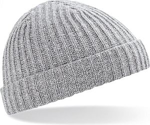 Trawler Beanie Wintermütze - Farbe: Heather Grey - Größe: One Size