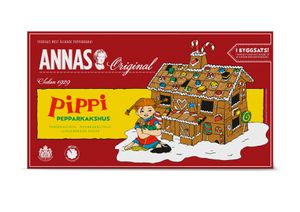 Pippi Langstrumpf Lebkuchenhaus / Pepperkakshus Original aus Schweden (Bausatz)