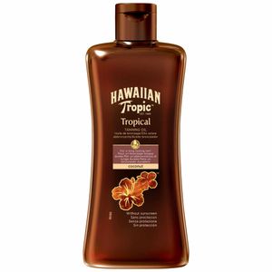 Hawaiian Tropic Tropical Tanning Oil 200ml 0 Dark One Size