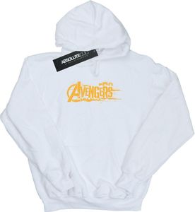 Marvel - "Avengers Infinity War" Kapuzenpullover für Herren BI4077 (XL) (Weiß) Marvel - "Avengers Infinity War" Kapuzenpullover für Herren BI4077 (XL) (Weiß)