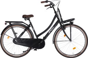AMIGO Transportfahrräder Damen Sturdy 28 Zoll 50 cm Damen 3G Rücktrittbremse Mattschwarz