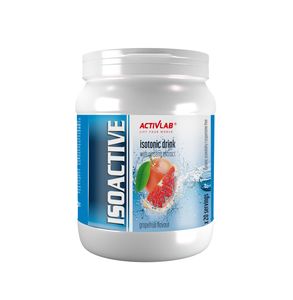 Activlab ISOACTIVE Isotonic Drink 630g, optimale Zusammensetzung aus Elektrolyten, Mineralstoffen, Kohlenhydraten und B-Vitaminen - Grapefruit