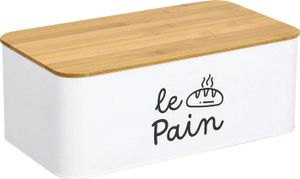 zeller Brotkasten LE PAIN BHT 33x12x18.50 cm weiß Brotkorb Brotbox